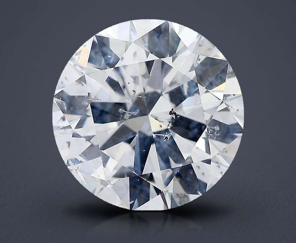 9.01 Carat Round Natural Diamond