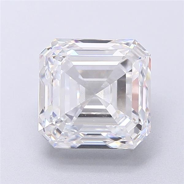 3.00ct D VVS2 Rare Carat Ideal Cut Asscher Lab Grown Diamond