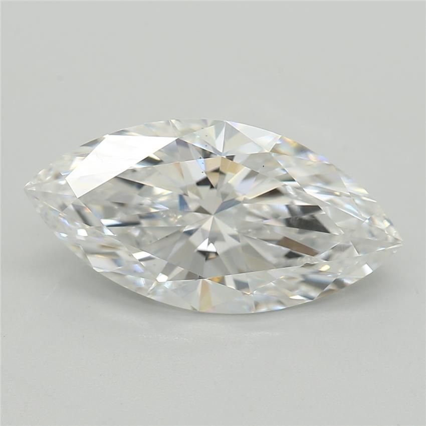 2.01ct D VS2 Rare Carat Ideal Cut Marquise Lab Grown Diamond