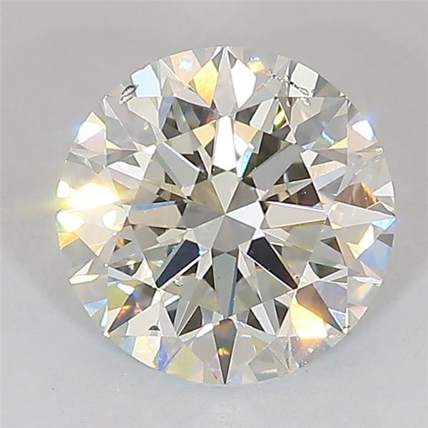 2.04ct I SI1 Rare Carat Ideal Cut Round Lab Grown Diamond