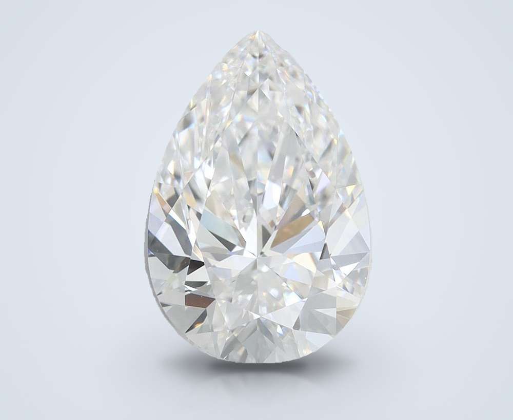 3.00 Carat Pear Lab Diamond