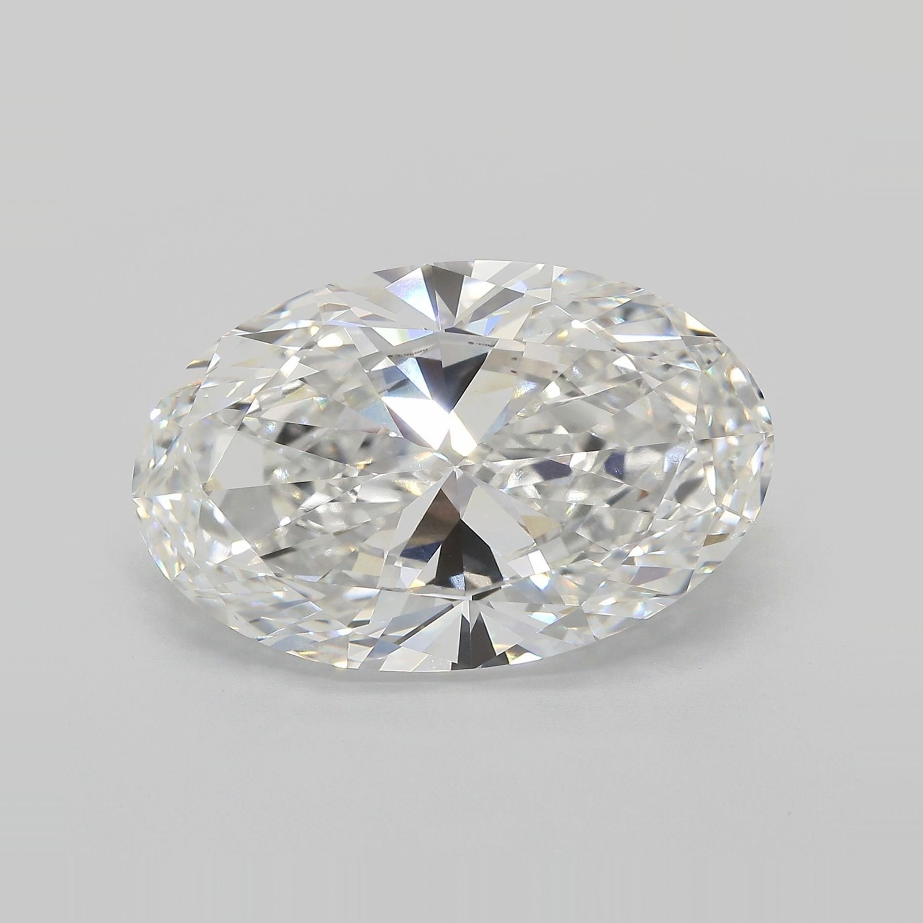 15.12ct F VVS2 Very Good Cut Oval Lab Grown Diamond