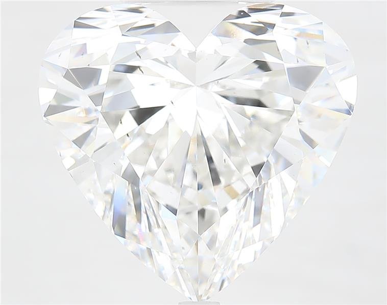 12.78ct F VS2 Rare Carat Ideal Cut Heart Lab Grown Diamond