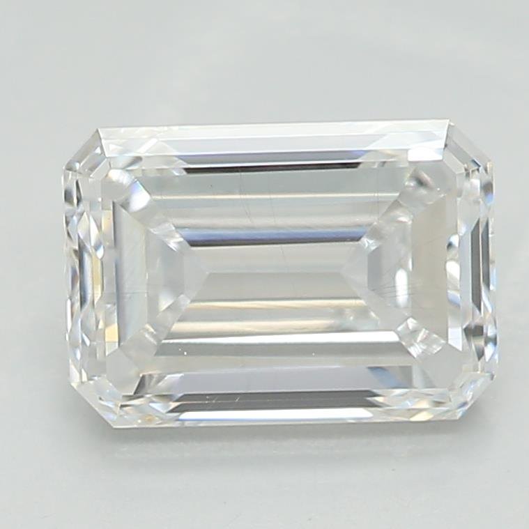 1.01ct D SI1 Very Good Cut Emerald Lab Grown Diamond
