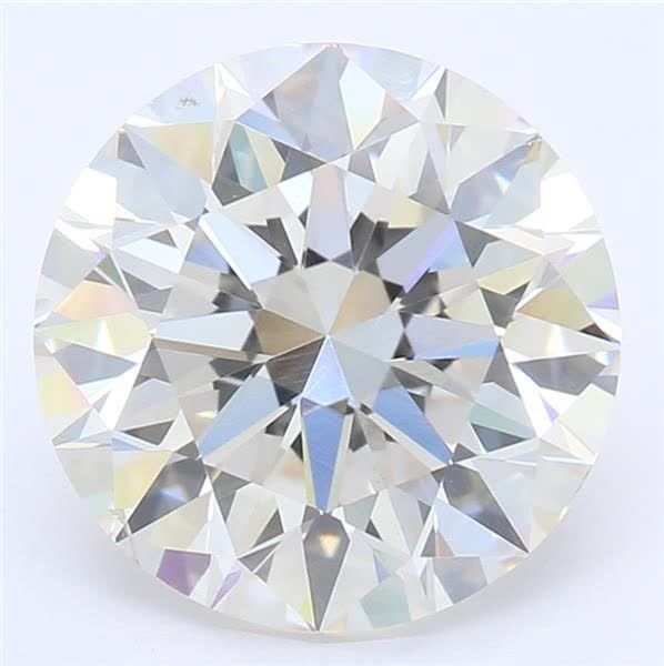 2.34ct I SI1 Excellent Cut Round Lab Grown Diamond