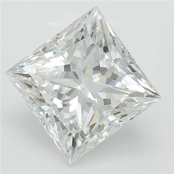 1.81ct F VS1 Rare Carat Ideal Cut Princess Lab Grown Diamond