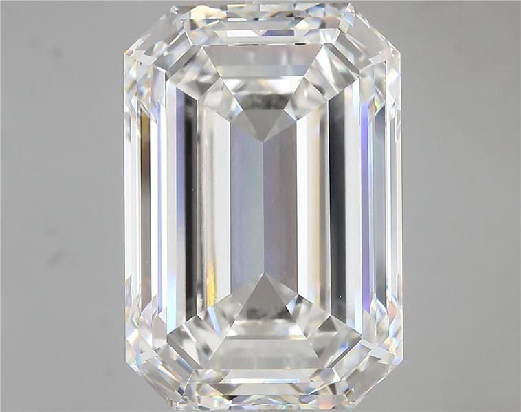 16.75ct E VS1 Excellent Cut Emerald Lab Grown Diamond