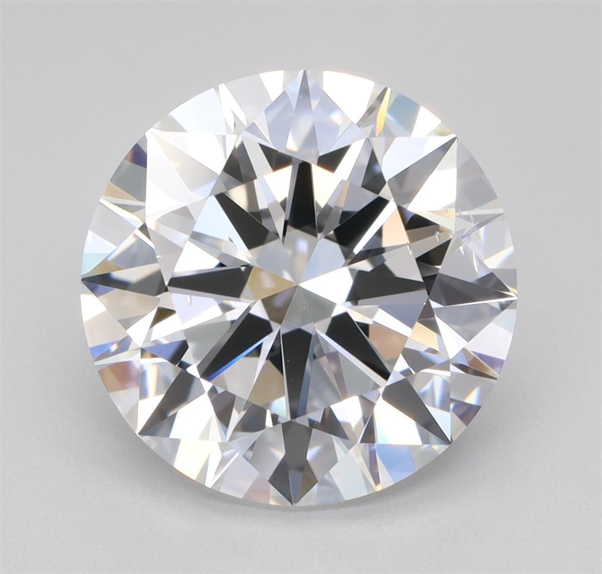 4.01ct E VS2 Rare Carat Ideal Cut Round Lab Grown Diamond