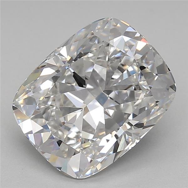 2.82ct F VS1 Rare Carat Ideal Cut Cushion Lab Grown Diamond