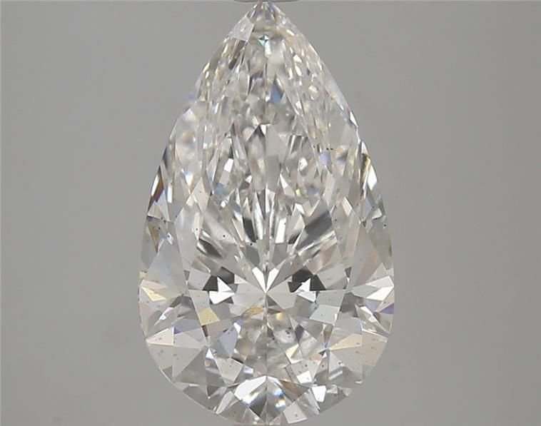 3.35ct G SI1 Rare Carat Ideal Cut Pear Lab Grown Diamond