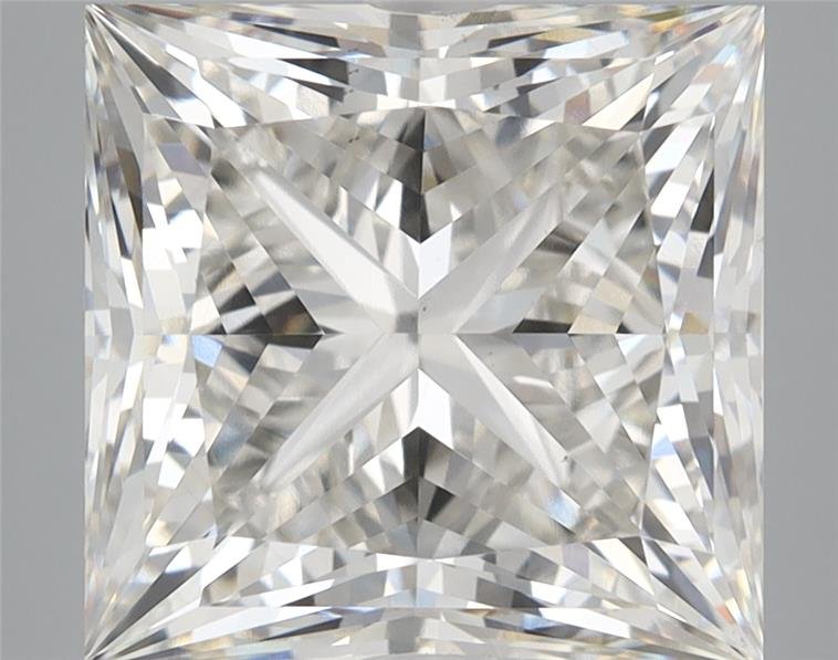 7.04ct H VS1 Rare Carat Ideal Cut Princess Lab Grown Diamond