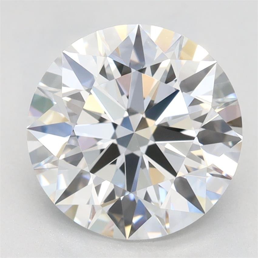 2.43ct D VVS1 Rare Carat Ideal Cut Round Lab Grown Diamond