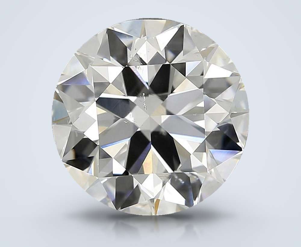 3.73 Carat Round Natural Diamond