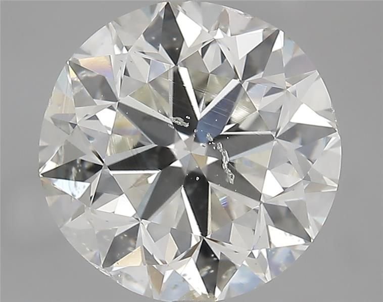 5.00ct J SI2 Very Good Cut Round Diamond