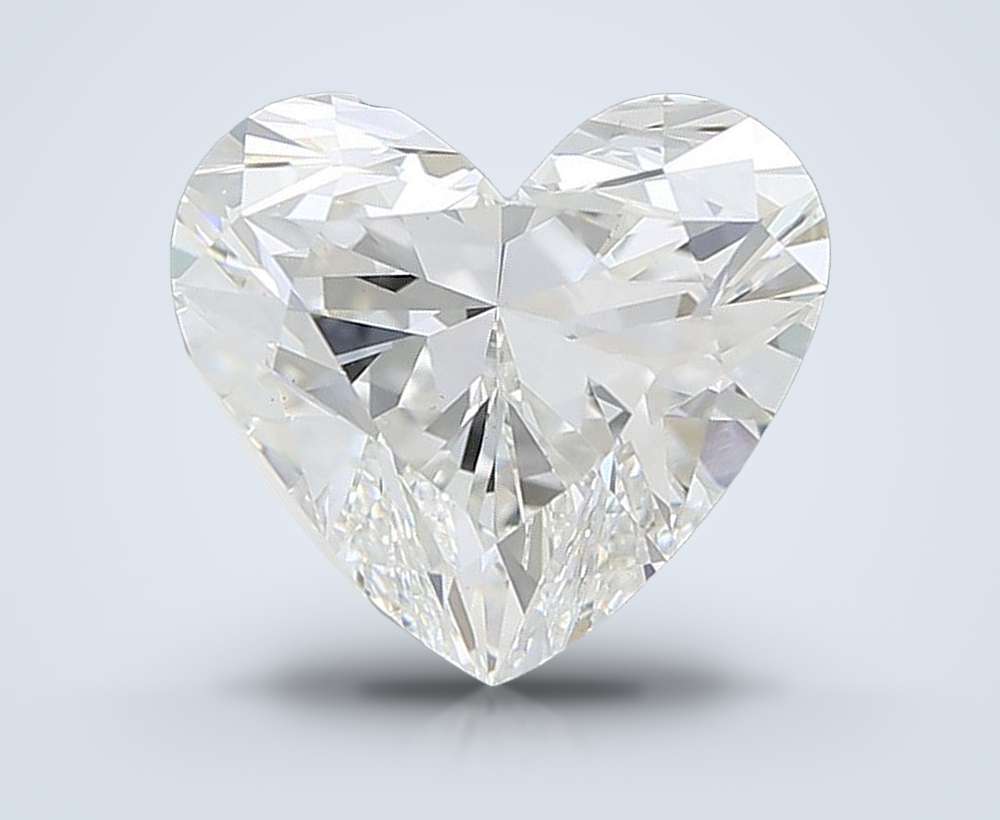 3.41 Carat Heart Lab Diamond