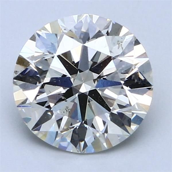 2.50ct J SI1 Rare Carat Ideal Cut Round Diamond