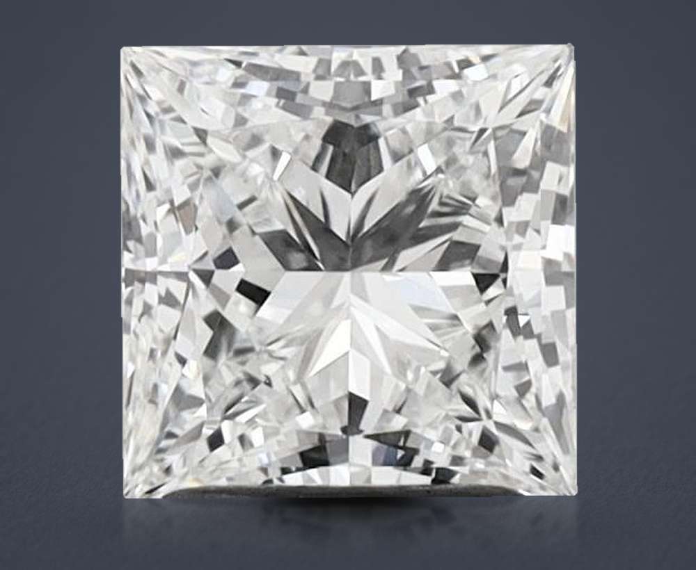 1.85 Carat Princess Lab Diamond