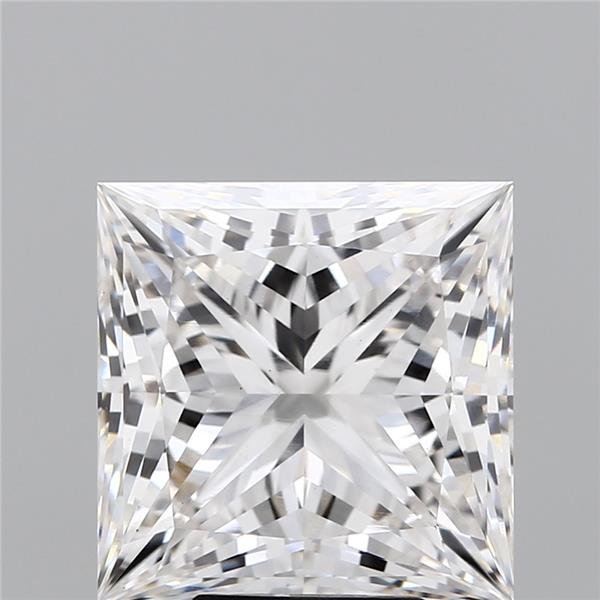 6.10ct G VS1 Rare Carat Ideal Cut Princess Lab Grown Diamond