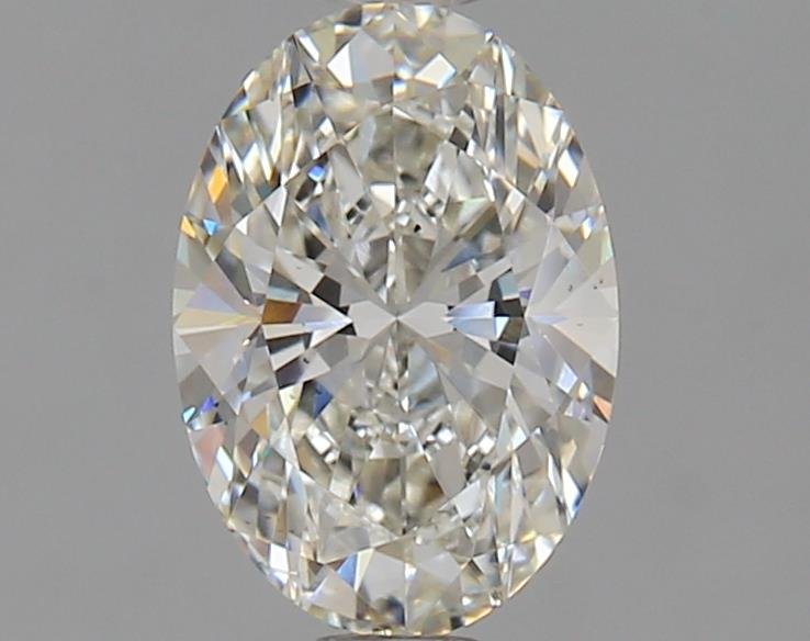 1.26ct H VS2 Rare Carat Ideal Cut Oval Lab Grown Diamond