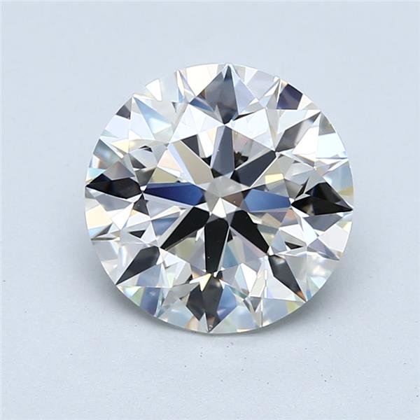 3.10ct H VVS1 Rare Carat Ideal Cut Round Diamond