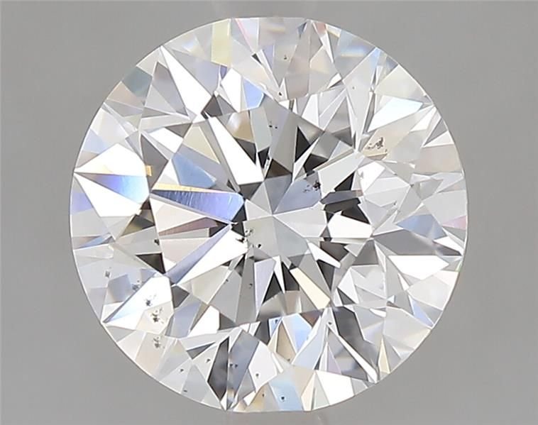 2.03ct D SI1 Excellent Cut Round Lab Grown Diamond