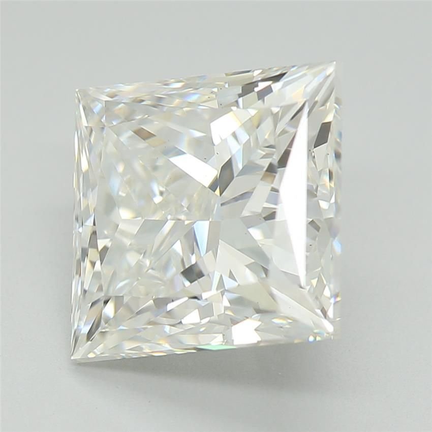 3.01ct F VS1 Rare Carat Ideal Cut Princess Lab Grown Diamond