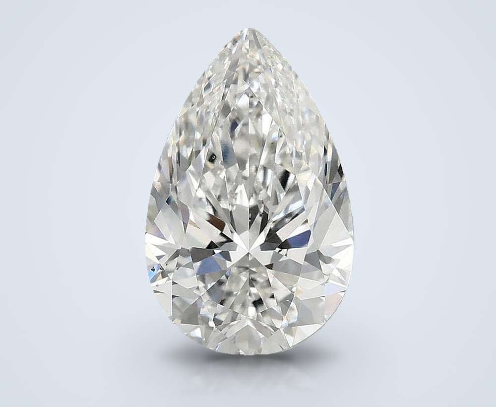 3.00 Carat Pear Lab Diamond