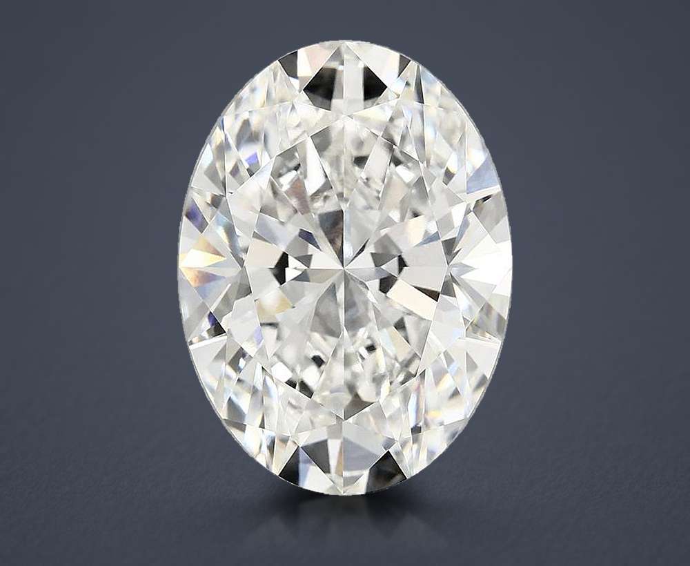 8.66 Carat Oval Lab Diamond