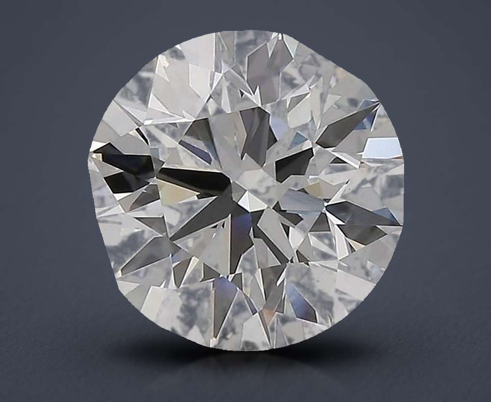 3.44 Carat Round Lab Diamond