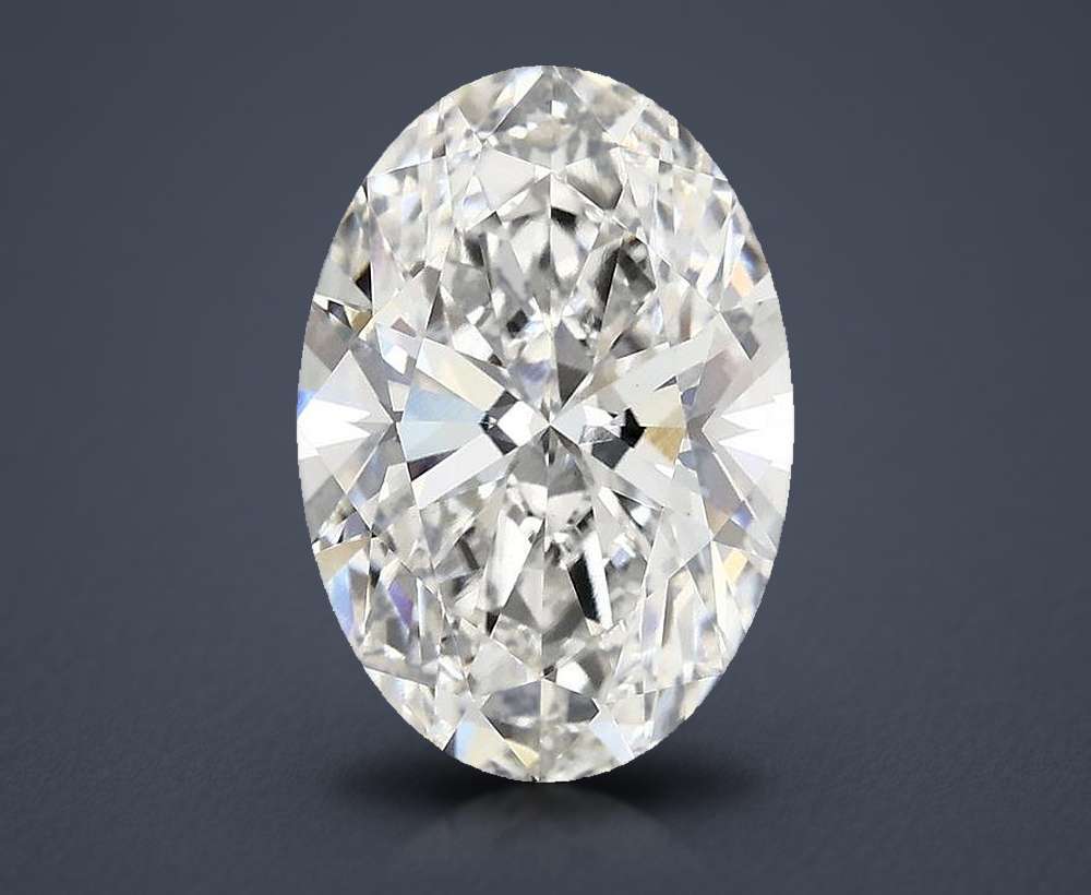 4.10 Carat Oval Lab Diamond