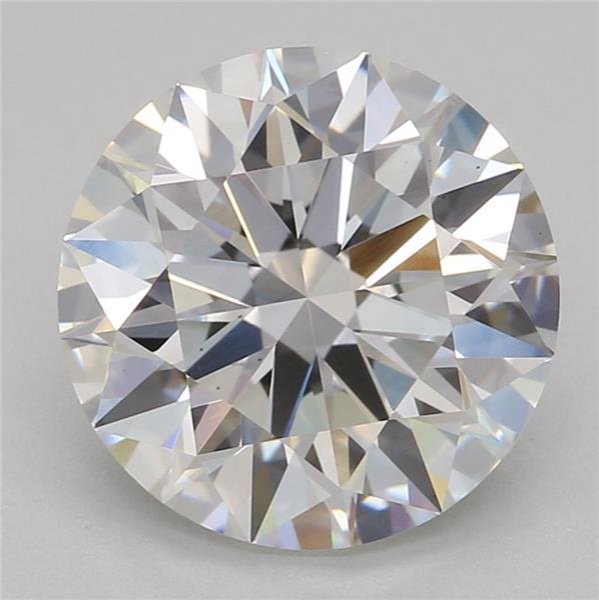 2.51ct F VS1 Rare Carat Ideal Cut Round Lab Grown Diamond