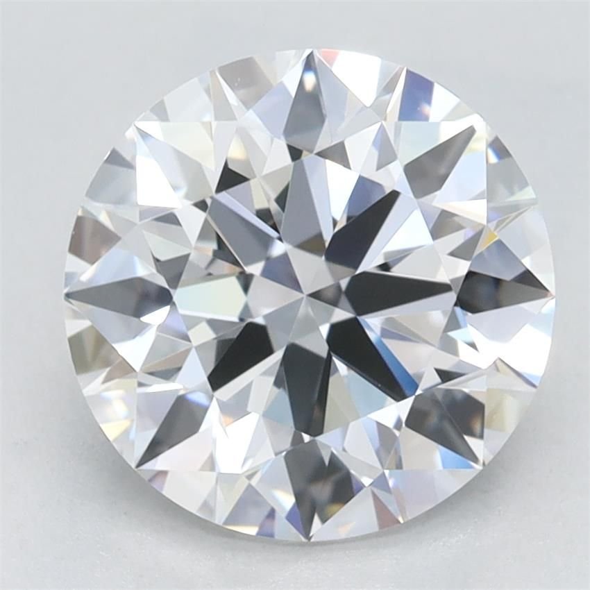 2.38ct D IF Rare Carat Ideal Cut Round Lab Grown Diamond