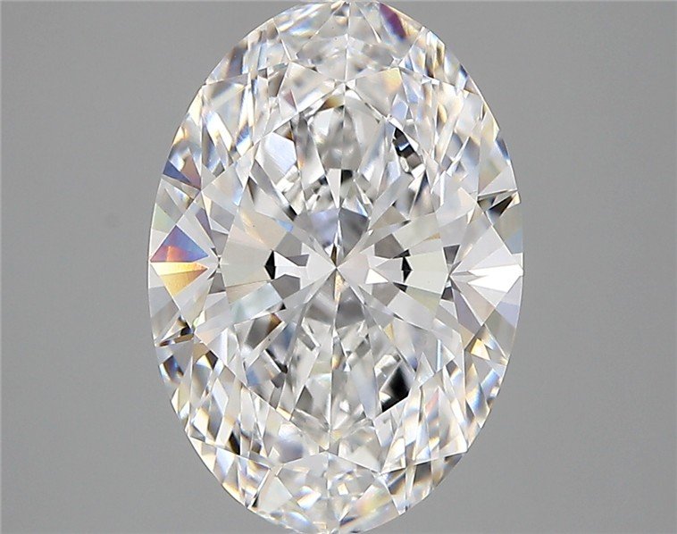 3.84 Carat Oval Lab Diamond
