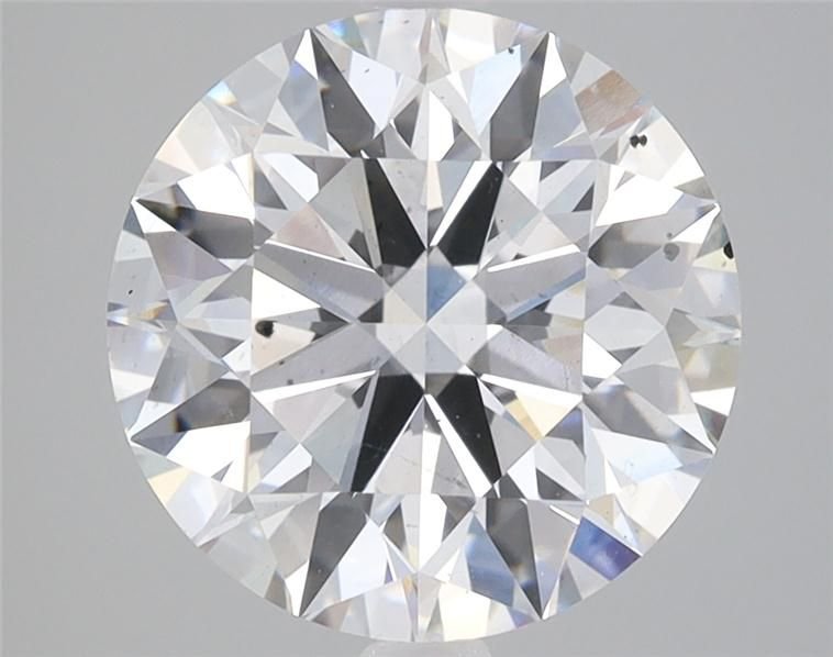 3.73ct F SI1 Rare Carat Ideal Cut Round Lab Grown Diamond