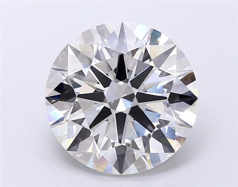 5.29ct F VS1 Rare Carat Ideal Cut Round Lab Grown Diamond