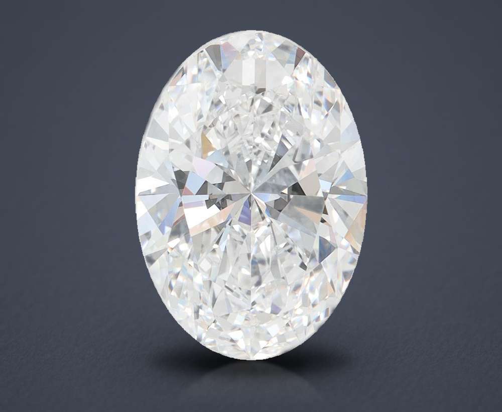 5.27 Carat Oval Lab Diamond