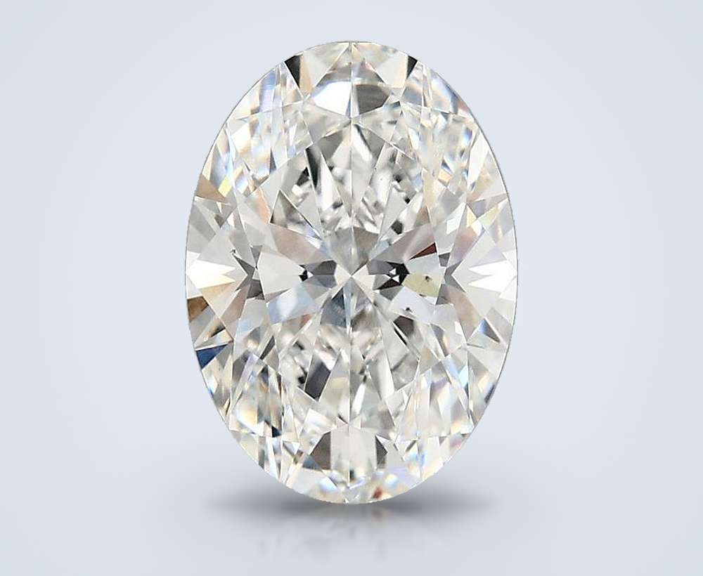2.81 Carat Oval Lab Diamond