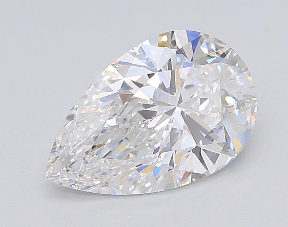 1.45ct E VS1 Rare Carat Ideal Cut Pear Lab Grown Diamond