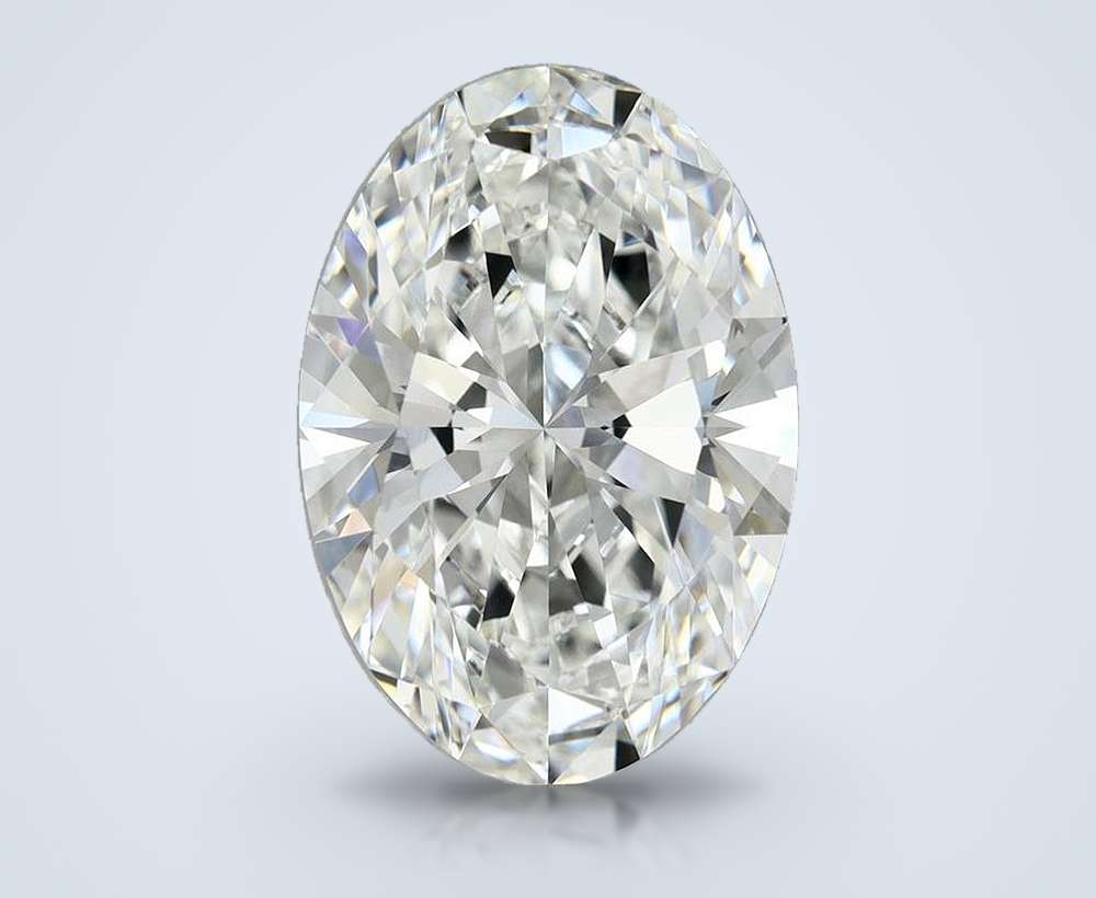 11.52 Carat Oval Lab Diamond