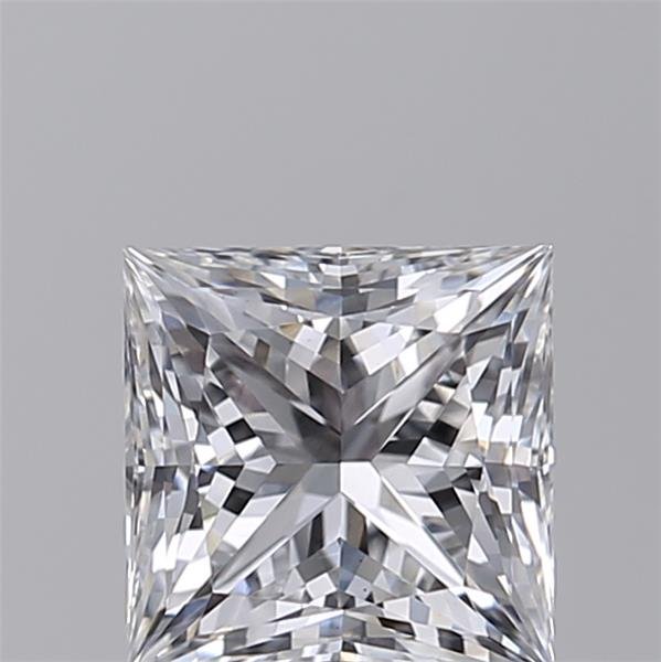 0.84ct E VS1 Rare Carat Ideal Cut Princess Lab Grown Diamond