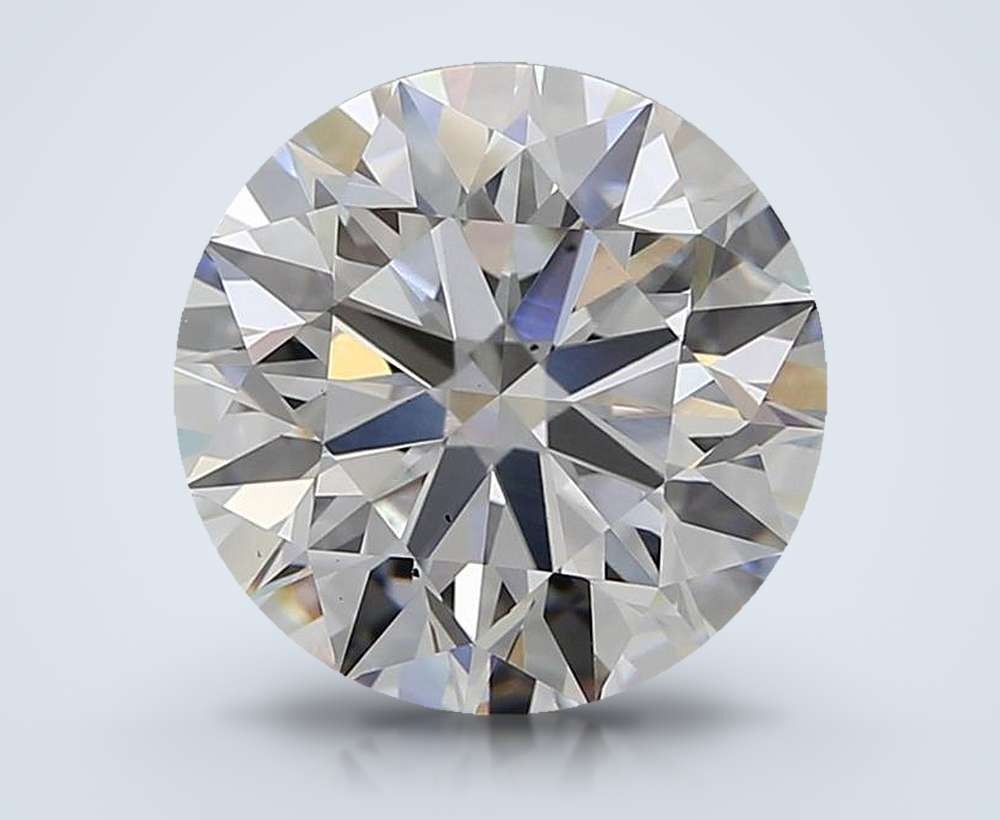 3.36 Carat Round Lab Diamond