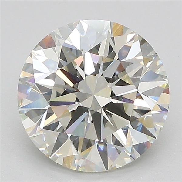 2.62ct I VS1 Rare Carat Ideal Cut Round Lab Grown Diamond