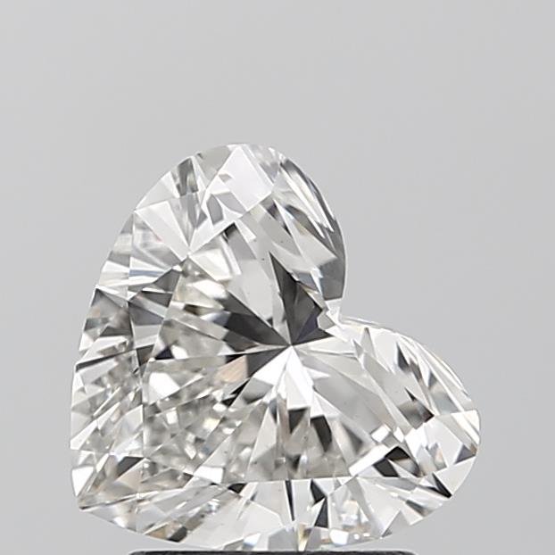 1.60ct H VS1 Rare Carat Ideal Cut Heart Lab Grown Diamond