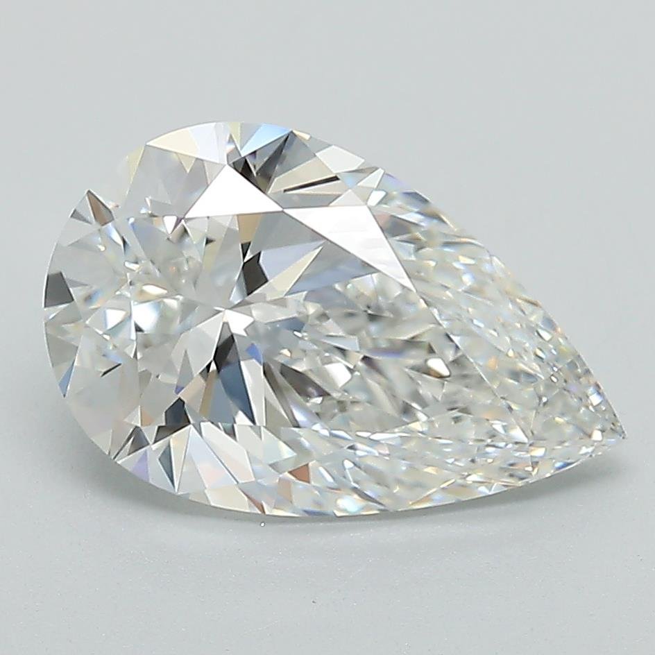 2.58 Carat Pear Lab Diamond