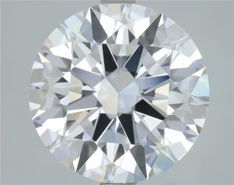 3.74ct D VS1 Rare Carat Ideal Cut Round Lab Grown Diamond