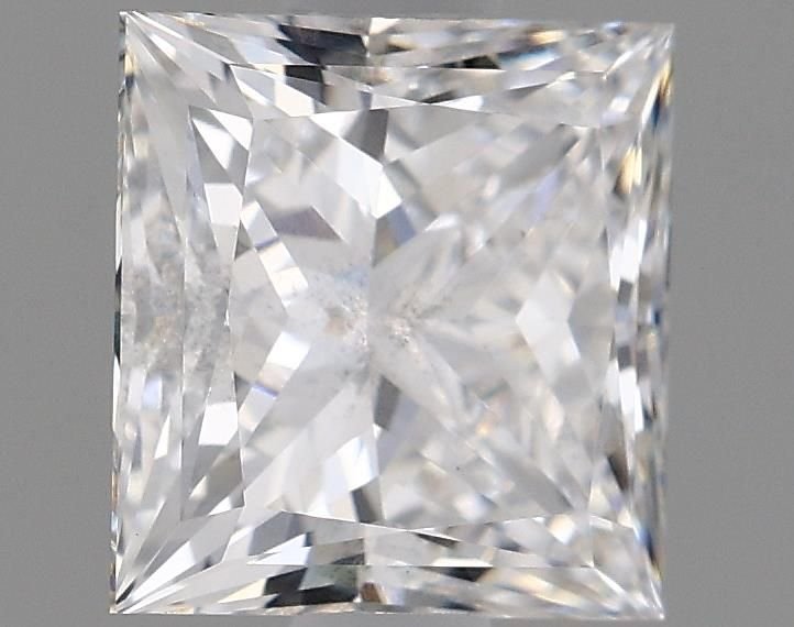 1.52ct E SI1 Rare Carat Ideal Cut Princess Lab Grown Diamond