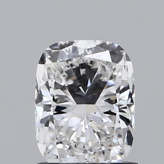 1.08ct F SI1 Rare Carat Ideal Cut Cushion Lab Grown Diamond