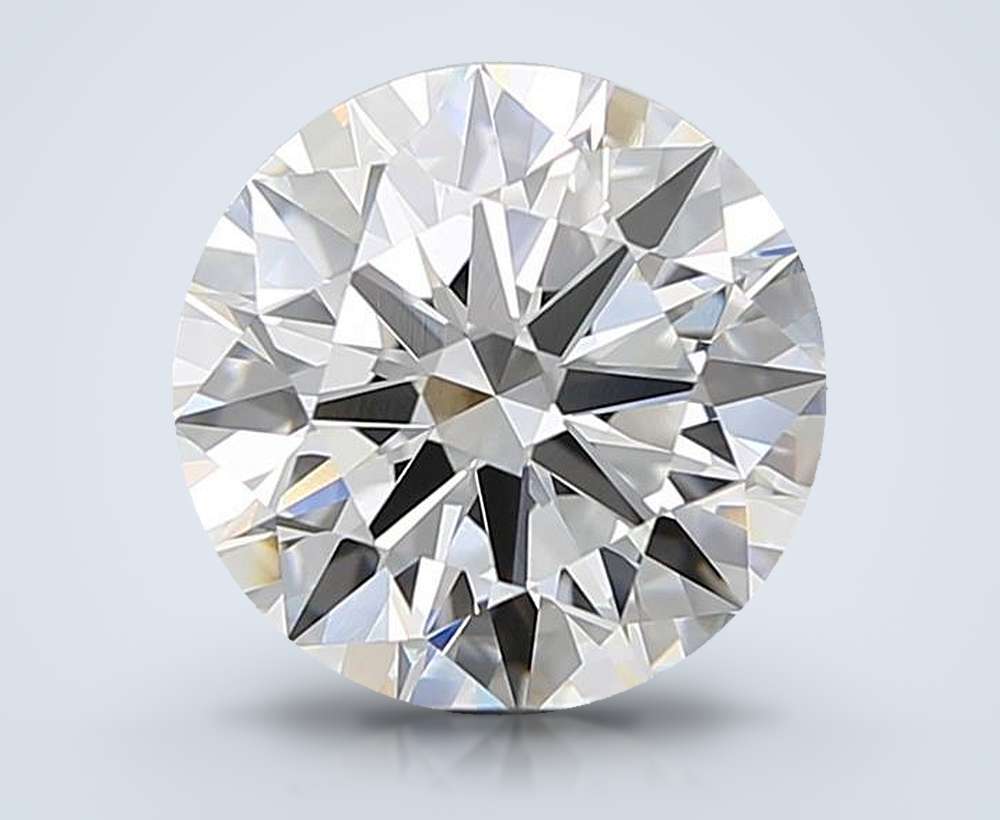 3.22 Carat Round Lab Diamond