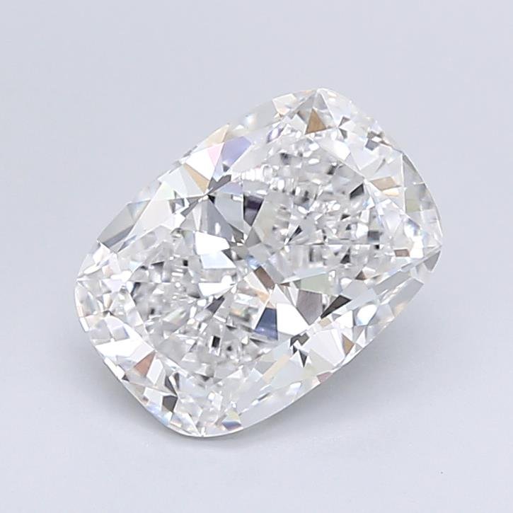 2.39ct D VVS2 Rare Carat Ideal Cut Cushion Lab Grown Diamond