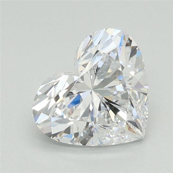 1.02ct D VVS2 Rare Carat Ideal Cut Heart Lab Grown Diamond